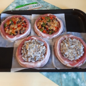 Мясные корзинки с начинкой Мясные корзинки с начинкой