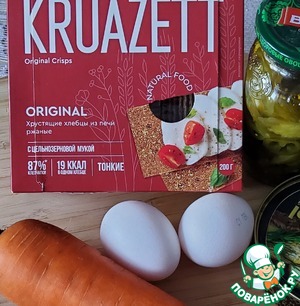 Морковный паштет с яйцом и шпротами Морковный паштет с яйцом и шпротами