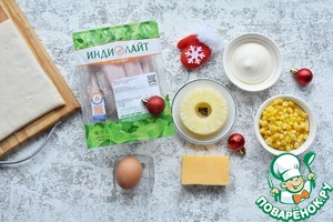 Новогодние морковки с салатом