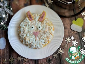 Новогодний салат "Кроль" Новогодний салат "Кроль"