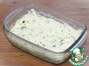 Омлет со шпинатом, беконом и картофелем