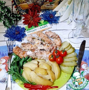 Пальчики с сыром и мандаринами