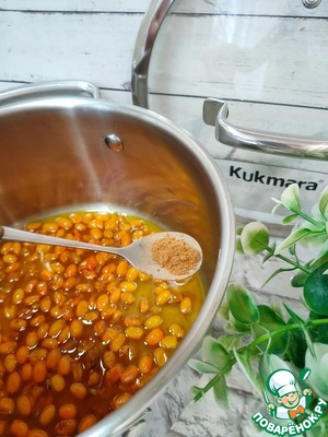 Паштет из форели с облепиховым желе