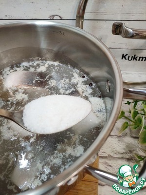 Паштет из форели с облепиховым желе