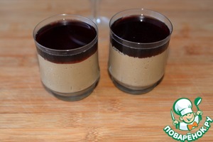 Паштет из печени с винным желе