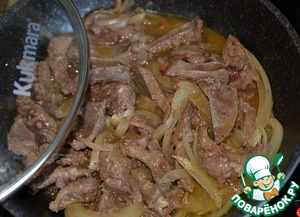 Паштет из печени с винным желе