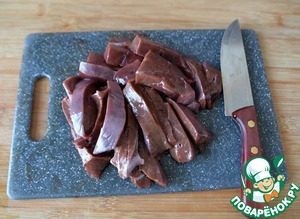 Паштет из печени с винным желе