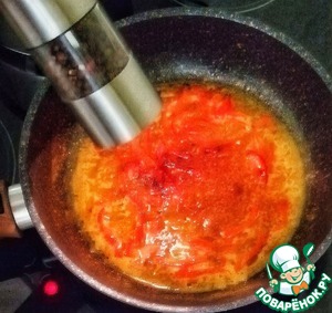 Паста с морепродуктами в цитрусовом соусе