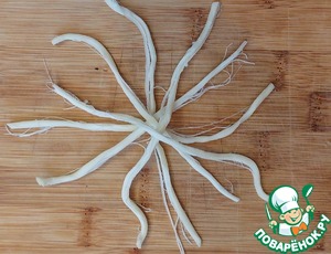 Печеная картошка с сыром чечил Печеная картошка с сыром чечил