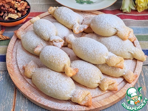 Печенье с орехами "Конфеты для Печкина" Печенье с орехами "Конфеты для Печкина"