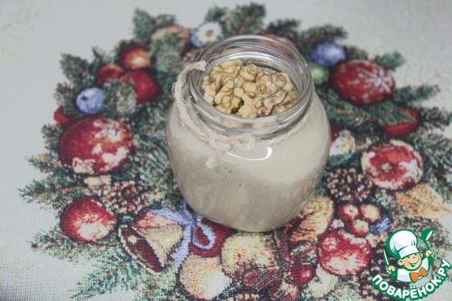 Печеночный паштет с пикантным соусом, праздничный