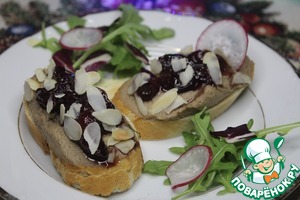 Печеночный паштет с пикантным соусом, праздничный