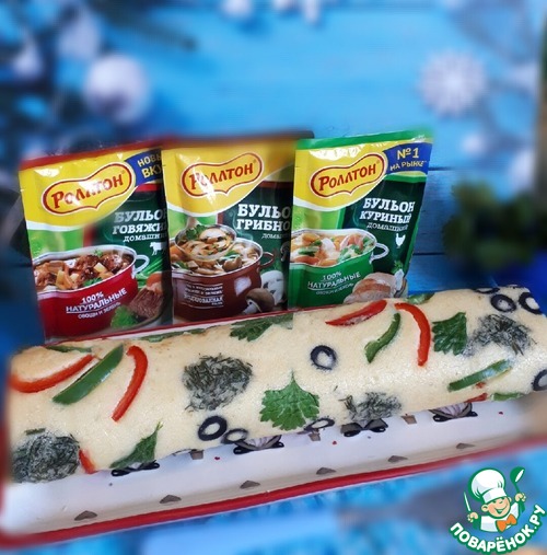 Печеночный рулет "Закусочный"