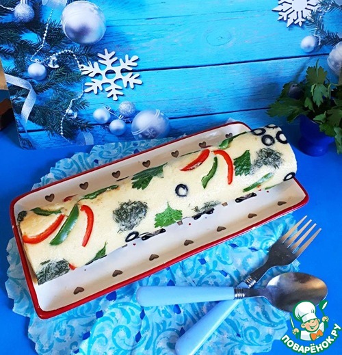 Печеночный рулет "Закусочный"