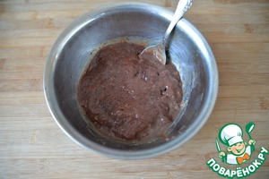 Печёночные оладьи с шампиньонами