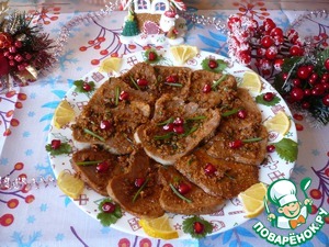 Пикантная закуска из говяжьего языка