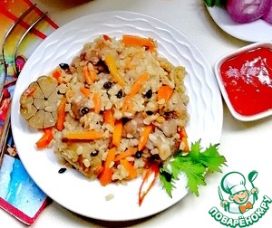 Плов на бульоне