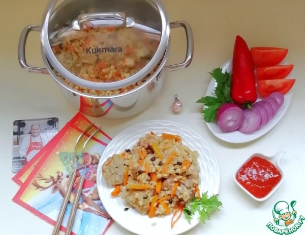 Плов на бульоне