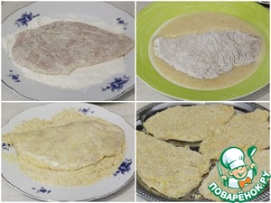 Пряные отбивные с мятным соусом