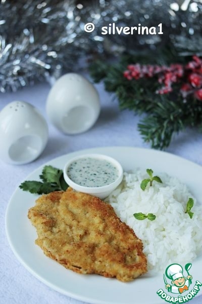 Пряные отбивные с мятным соусом