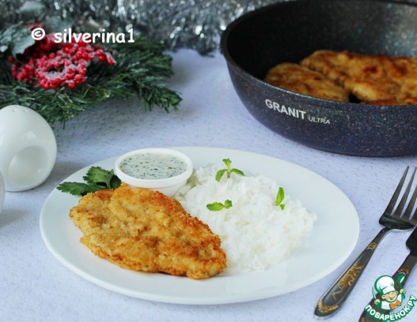 Пряные отбивные с мятным соусом