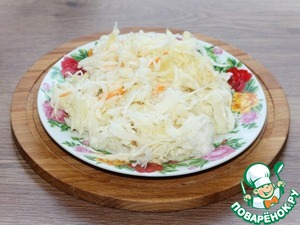 Пряный салат с беконом и капустой Пряный салат с беконом и капустой