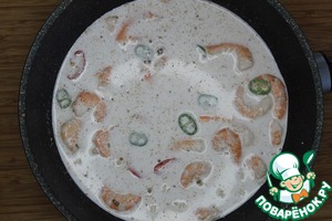 Рис с креветками на кокосовом молоке Рис с креветками на кокосовом молоке