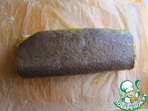 Рулет с печенью и морковью