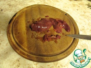 Рулет с печенью и морковью