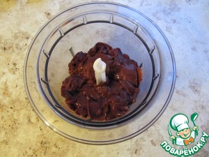 Рулет с печенью и морковью