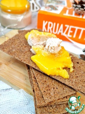 Рыбный паштет с апельсиновым маслом Рыбный паштет с апельсиновым маслом