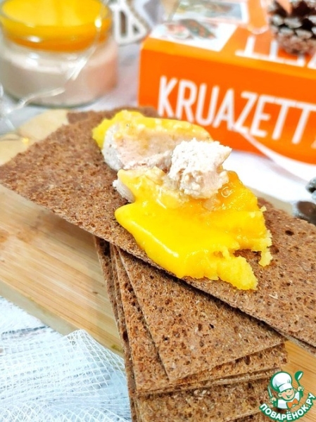 Рыбный паштет с апельсиновым маслом Рыбный паштет с апельсиновым маслом