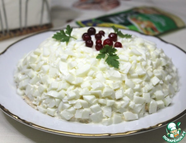 Салат "Белоснежный"