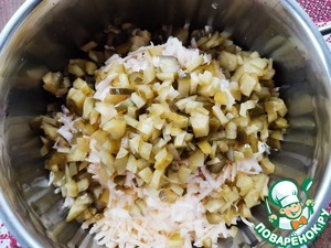 Салат "Этюд в багровых тонах"