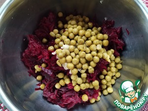 Салат "Этюд в багровых тонах"