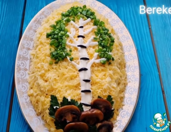 Салат из индейки на Новый год Салат из индейки на Новый год