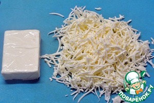 Салат из кальмаров с сыром и чесноком Салат из кальмаров с сыром и чесноком