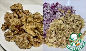 Салат из селёдки по-норвежски Салат из селёдки по-норвежски