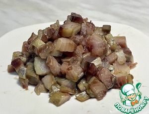 Салат из селёдки по-норвежски Салат из селёдки по-норвежски