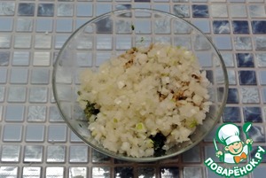 Салат картофельный с орехами