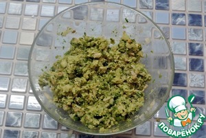 Салат картофельный с орехами