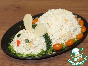 Салат Кролик на Новый год
