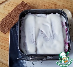 Салат овощной с сельдью и хлебцами Салат овощной с сельдью и хлебцами