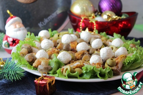 Салат «Предновогодний переполох»