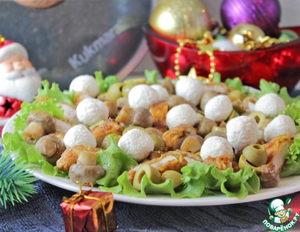 Салат «Предновогодний переполох»