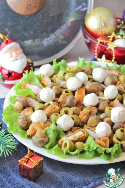 Салат «Предновогодний переполох»