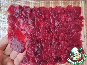 Салат-рулет "Селёдка под шубой" Салат-рулет "Селёдка под шубой"