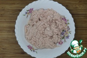 Салат с печенью трески "По-мурмански"