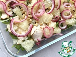 Салат с рукколой и курицей Салат с рукколой и курицей