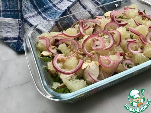 Салат с рукколой и курицей Салат с рукколой и курицей